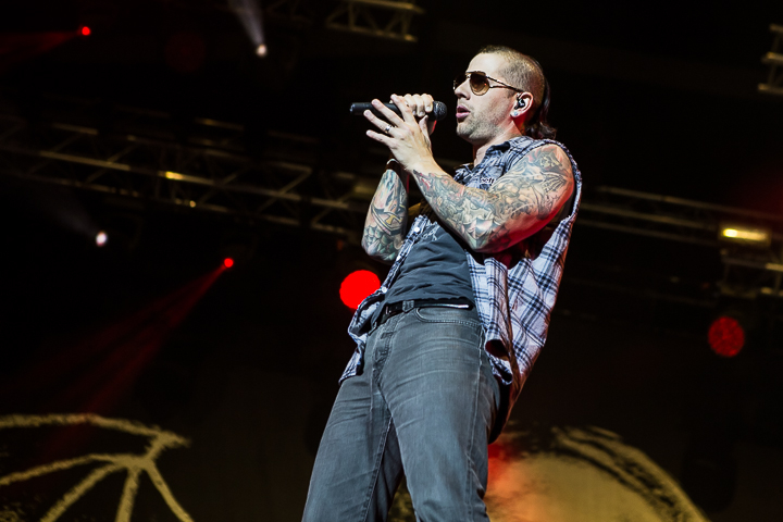 Avenged Sevenfold @ Hellfest 2014, picture 11, photographed by Dorien Goetschalckx - FrontView Magazine