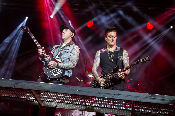 Avenged Sevenfold @ Hellfest 2014, picture 13, photographed by Dorien Goetschalckx - FrontView Magazine