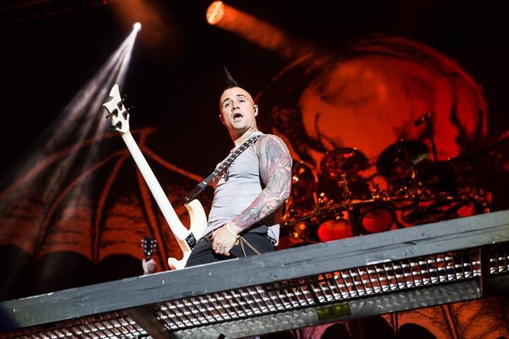 Avenged Sevenfold @ Hellfest 2014, picture 14, photographed by Dorien Goetschalckx - FrontView Magazine