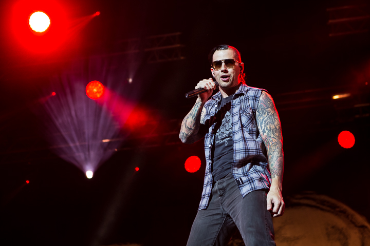 Avenged Sevenfold @ Hellfest 2014, picture 15, photographed by Dorien Goetschalckx - FrontView Magazine