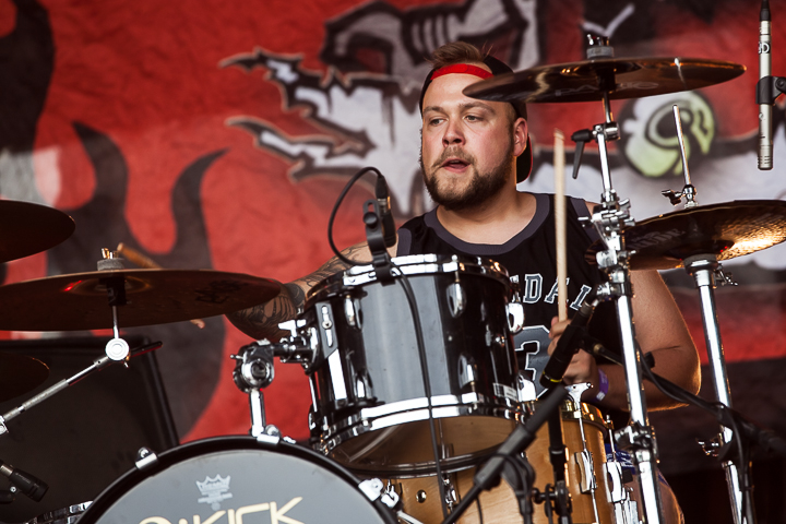 Crushing Caspars @ Hellfest 2014, picture 1, photographed by Dorien Goetschalckx - FrontView Magazine