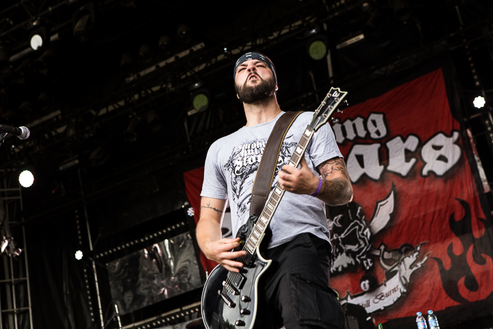 Crushing Caspars @ Hellfest 2014, picture 3, photographed by Dorien Goetschalckx - FrontView Magazine