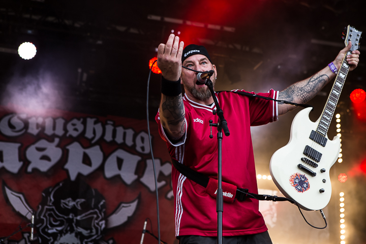 Crushing Caspars @ Hellfest 2014, picture 5, photographed by Dorien Goetschalckx - FrontView Magazine