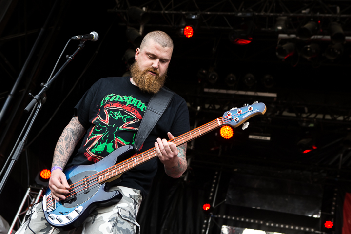 Crushing Caspars @ Hellfest 2014, picture 7, photographed by Dorien Goetschalckx - FrontView Magazine