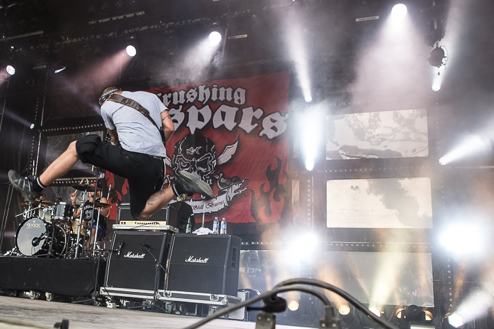 Crushing Caspars @ Hellfest 2014, picture 11, photographed by Dorien Goetschalckx - FrontView Magazine