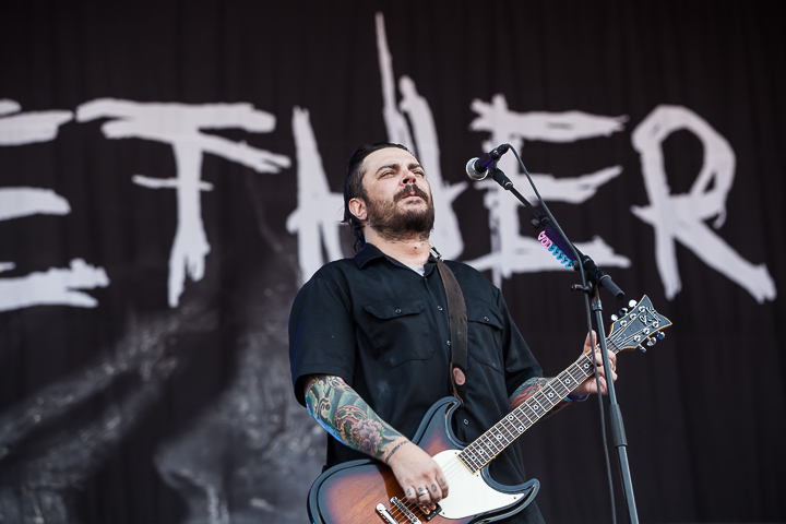 Seether @ Hellfest 2014, foto 2, foto's door Dorien Goetschalckx - FrontView Magazine