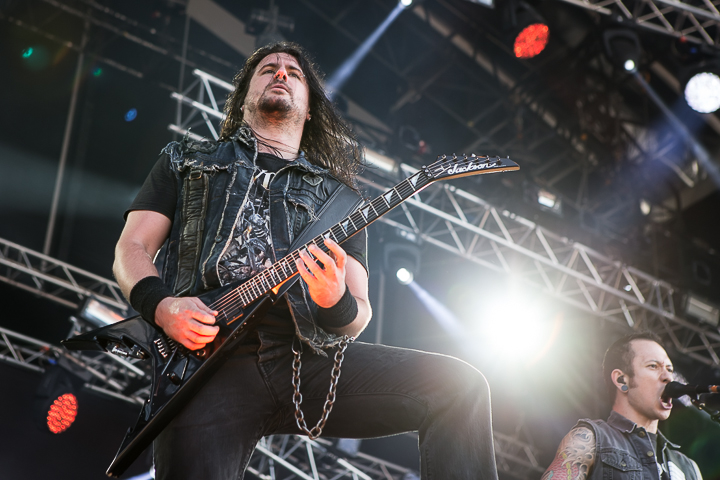 Trivium @ Hellfest 2014, picture 7, photographed by Dorien Goetschalckx - FrontView Magazine