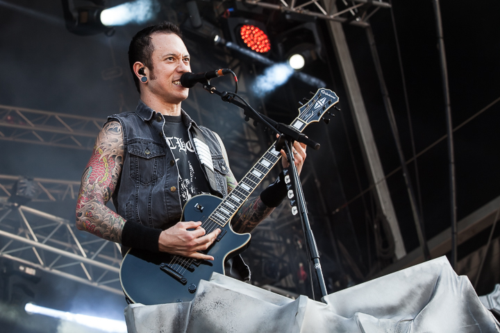 Trivium @ Hellfest 2014, picture 8, photographed by Dorien Goetschalckx - FrontView Magazine