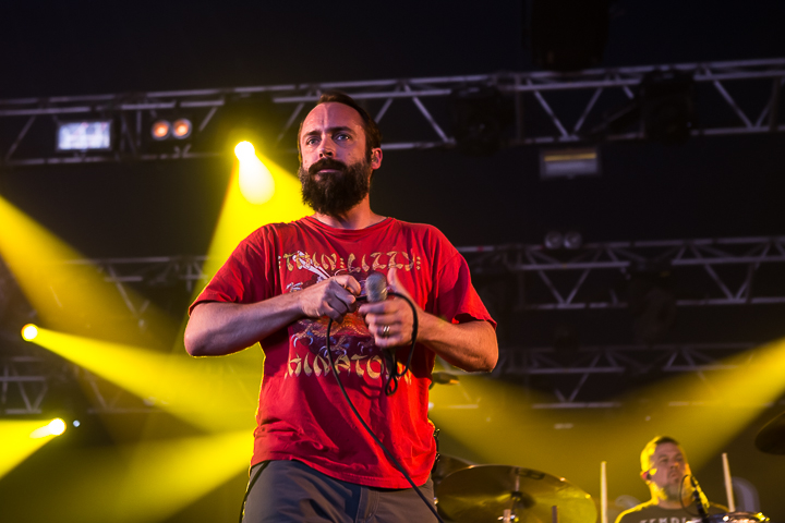 Clutch @ Hellfest 2014, foto 4, foto's door Dorien Goetschalckx - FrontView Magazine