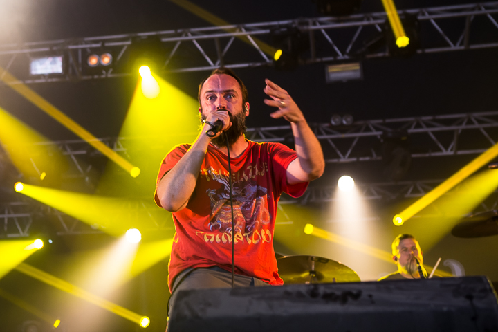 Clutch @ Hellfest 2014, foto 5, foto's door Dorien Goetschalckx - FrontView Magazine