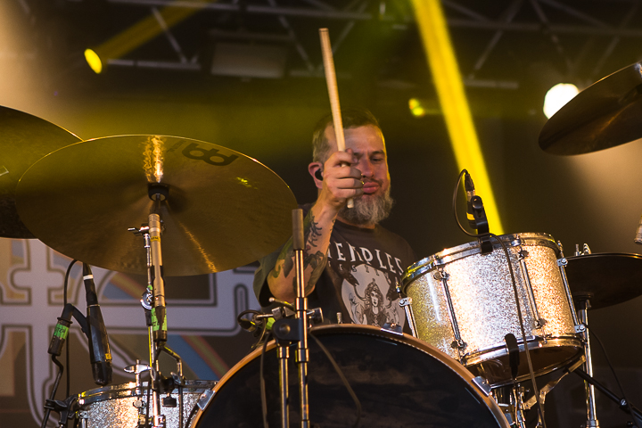 Clutch @ Hellfest 2014, foto 6, foto's door Dorien Goetschalckx - FrontView Magazine