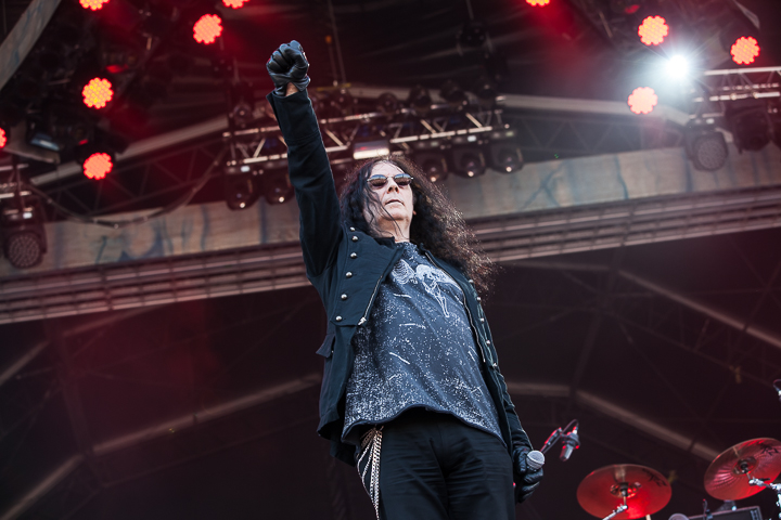 Satan @ Hellfest 2014, foto 9, foto's door Dorien Goetschalckx - FrontView Magazine