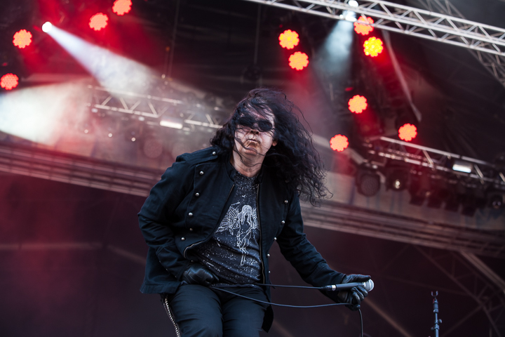 Satan @ Hellfest 2014, foto 10, foto's door Dorien Goetschalckx - FrontView Magazine