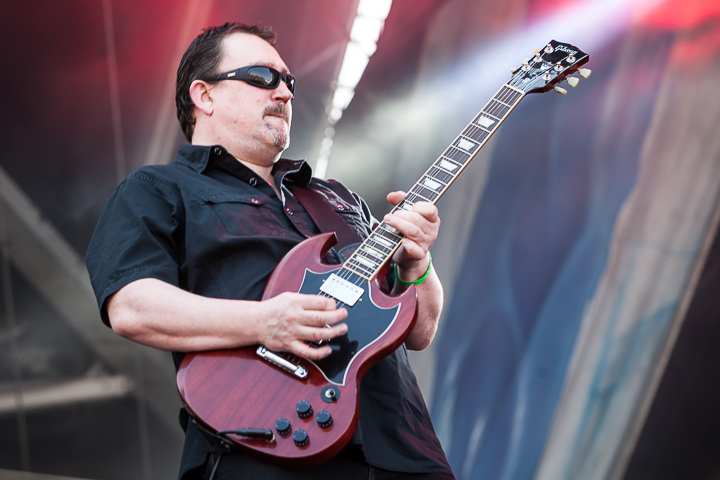 Satan @ Hellfest 2014, foto 11, foto's door Dorien Goetschalckx - FrontView Magazine