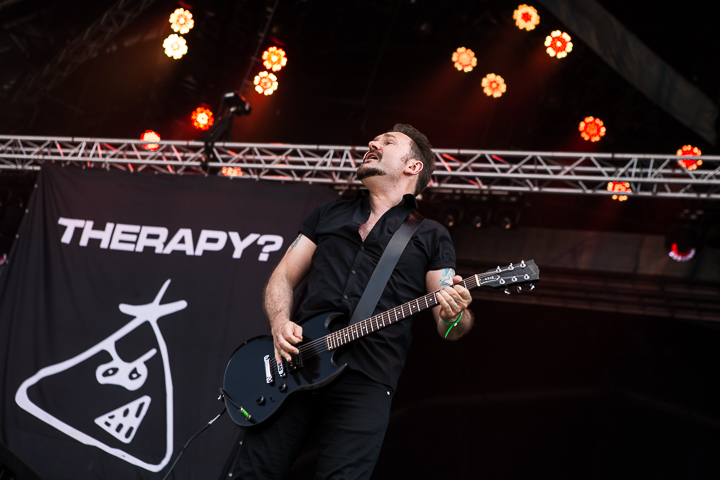 Therapy? @ Hellfest 2014, foto 2, foto's door Dorien Goetschalckx - FrontView Magazine