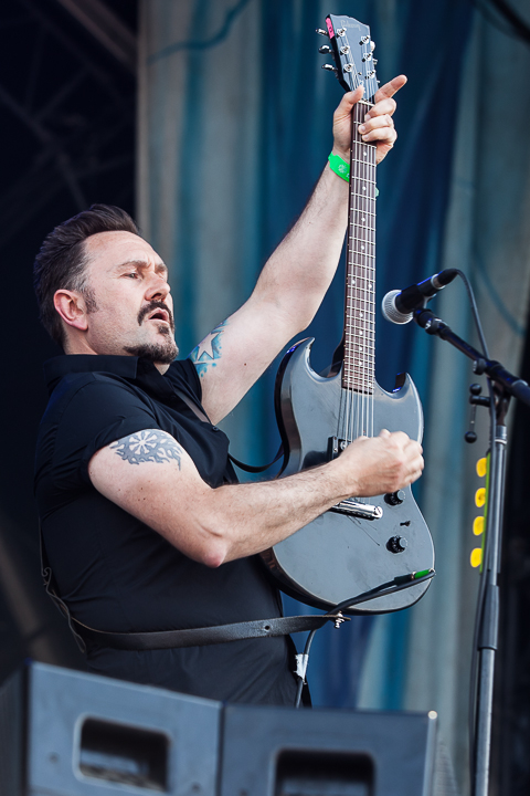 Therapy? @ Hellfest 2014, foto 4, foto's door Dorien Goetschalckx - FrontView Magazine