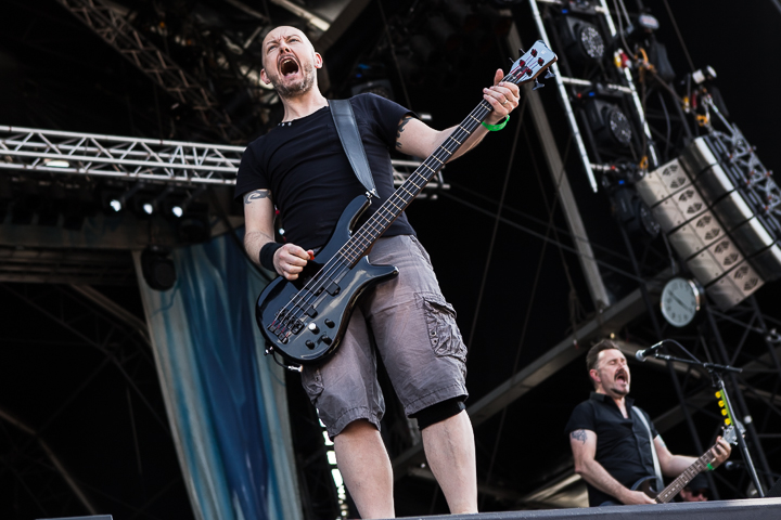 Therapy? @ Hellfest 2014, foto 5, foto's door Dorien Goetschalckx - FrontView Magazine