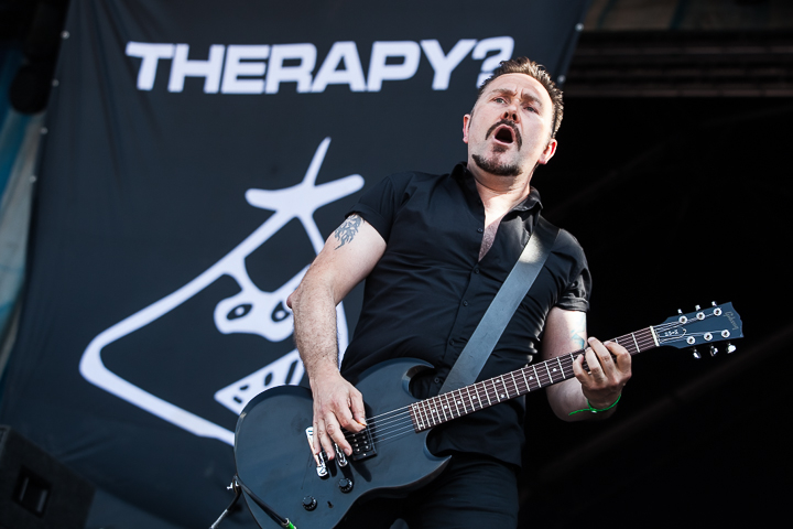 Therapy? @ Hellfest 2014, foto 13, foto's door Dorien Goetschalckx - FrontView Magazine
