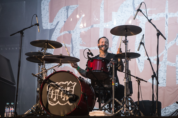 Walls of Jericho @ Hellfest 2014, picture 1, photographed by Dorien Goetschalckx - FrontView Magazine
