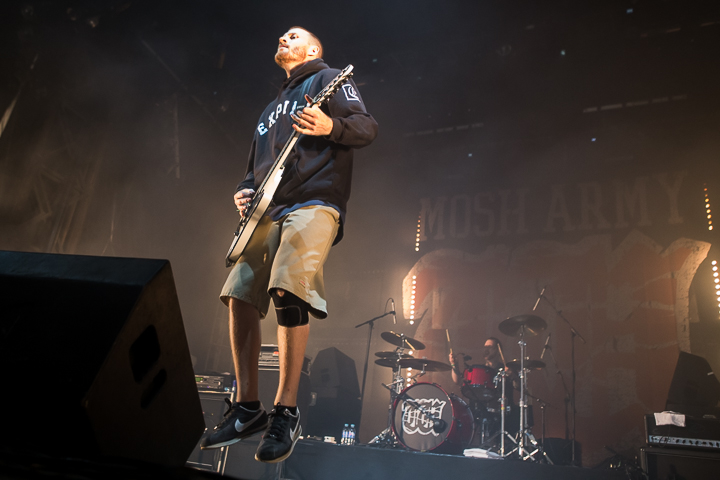Walls of Jericho @ Hellfest 2014, picture 5, photographed by Dorien Goetschalckx - FrontView Magazine