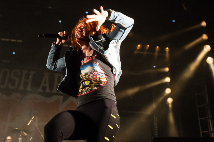 Walls of Jericho @ Hellfest 2014, picture 8, photographed by Dorien Goetschalckx - FrontView Magazine
