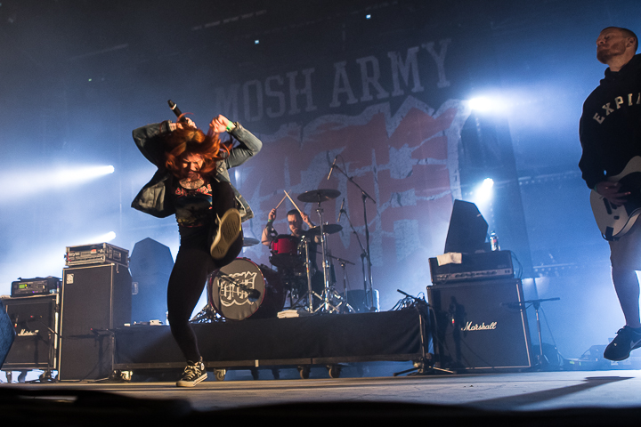 Walls of Jericho @ Hellfest 2014, picture 14, photographed by Dorien Goetschalckx - FrontView Magazine