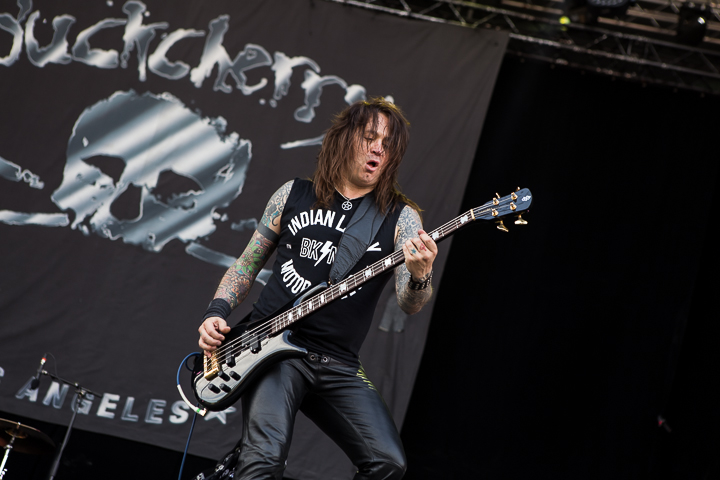 Buckcherry @ Hellfest 2014, picture 2, photographed by Dorien Goetschalckx - FrontView Magazine