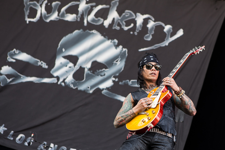 Buckcherry @ Hellfest 2014, picture 12, photographed by Dorien Goetschalckx - FrontView Magazine
