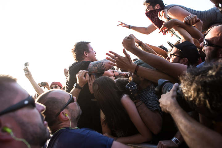 Comeback Kid @ Hellfest 2014, picture 15, photographed by Dorien Goetschalckx - FrontView Magazine