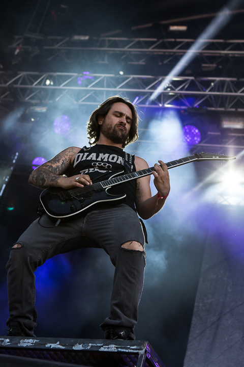 Dagoba @ Hellfest 2014, foto 6, foto's door Dorien Goetschalckx - FrontView Magazine
