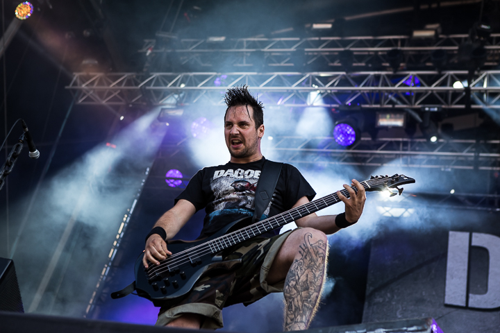 Dagoba @ Hellfest 2014, foto 9, foto's door Dorien Goetschalckx - FrontView Magazine