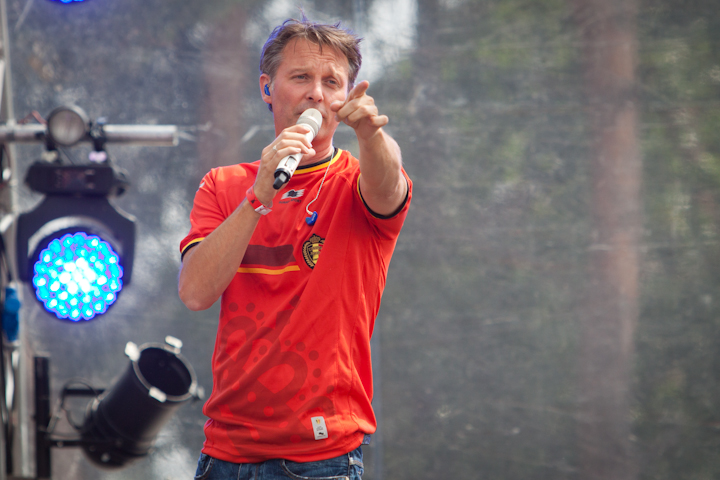 De Romeo's & Sam Gooris @ pennenzakkenrock 2014, foto 2, foto's door Carine Wouters - FrontView Magazine