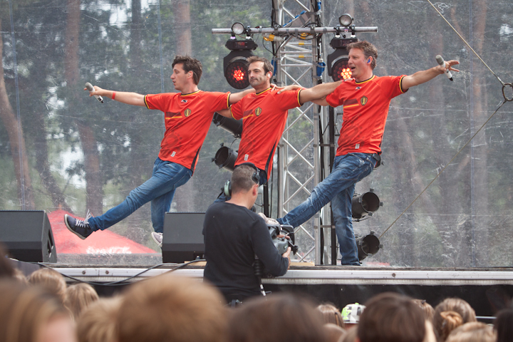 De Romeo's & Sam Gooris @ pennenzakkenrock 2014, foto 11, foto's door Carine Wouters - FrontView Magazine