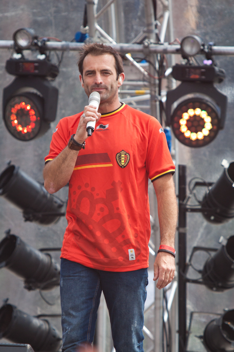 De Romeo's & Sam Gooris @ pennenzakkenrock 2014, foto 12, foto's door Carine Wouters - FrontView Magazine
