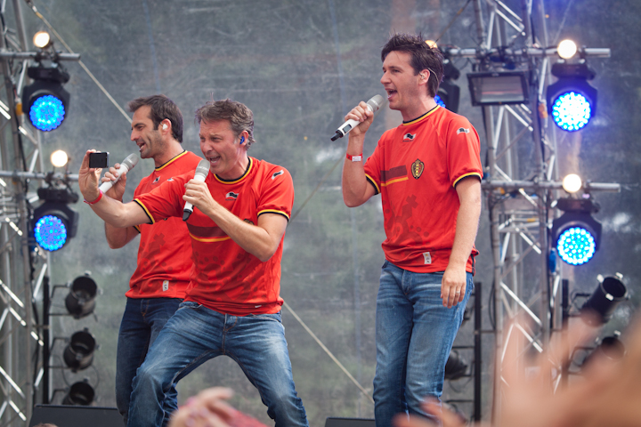 De Romeo's & Sam Gooris @ pennenzakkenrock 2014, foto 18, foto's door Carine Wouters - FrontView Magazine
