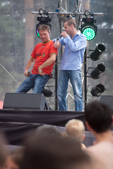 De Romeo's & Sam Gooris @ pennenzakkenrock 2014, foto 20, foto's door Carine Wouters - FrontView Magazine