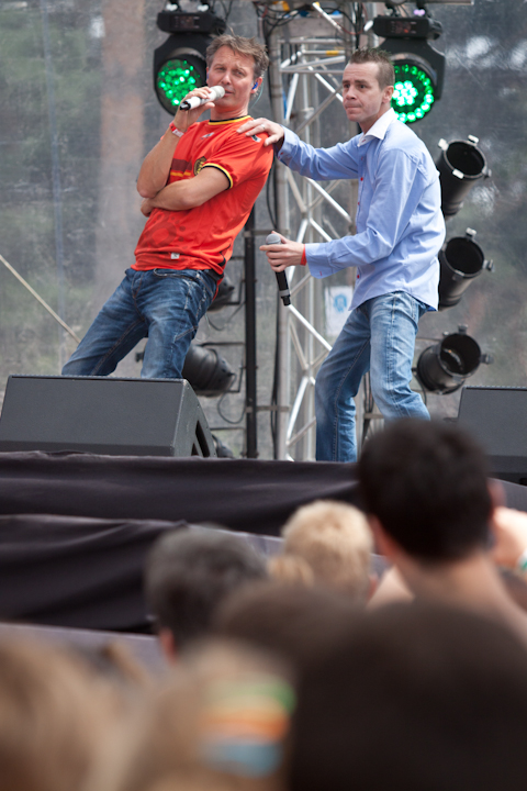 De Romeo's & Sam Gooris @ pennenzakkenrock 2014, foto 21, foto's door Carine Wouters - FrontView Magazine