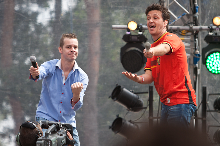 De Romeo's & Sam Gooris @ pennenzakkenrock 2014, foto 22, foto's door Carine Wouters - FrontView Magazine
