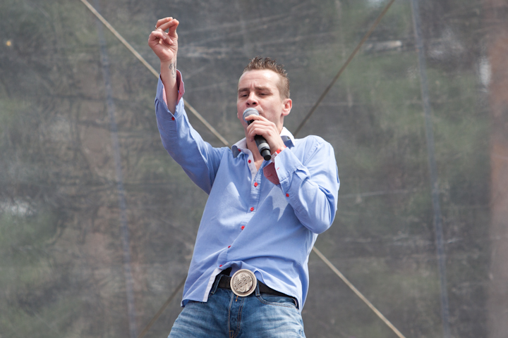 De Romeo's & Sam Gooris @ pennenzakkenrock 2014, foto 25, foto's door Carine Wouters - FrontView Magazine