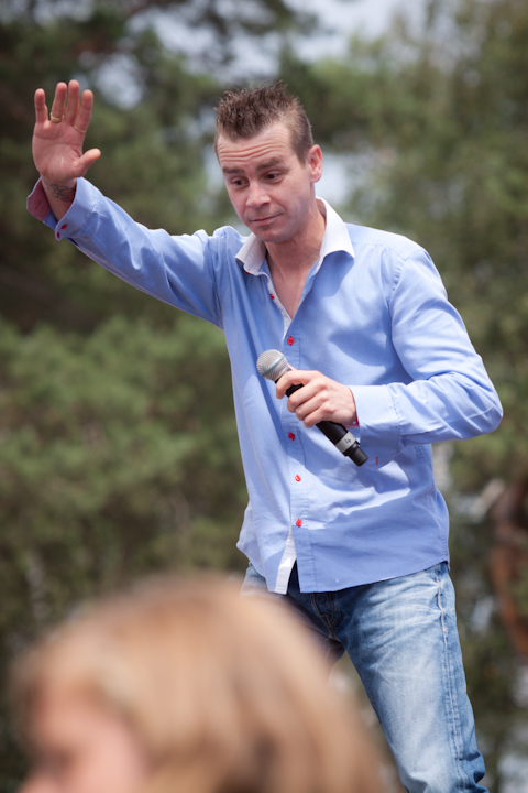 De Romeo's & Sam Gooris @ pennenzakkenrock 2014, foto 26, foto's door Carine Wouters - FrontView Magazine