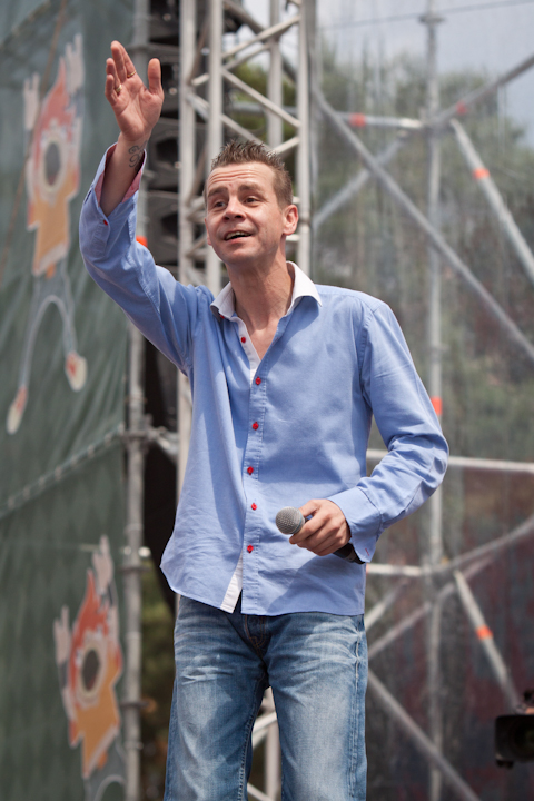 De Romeo's & Sam Gooris @ pennenzakkenrock 2014, foto 27, foto's door Carine Wouters - FrontView Magazine