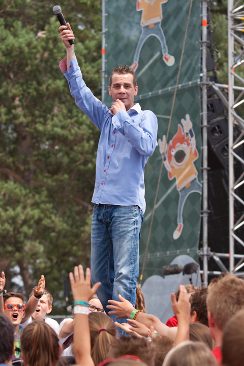 De Romeo's & Sam Gooris @ pennenzakkenrock 2014, foto 28, foto's door Carine Wouters - FrontView Magazine
