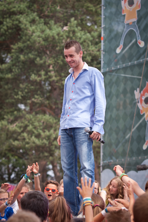 De Romeo's & Sam Gooris @ pennenzakkenrock 2014, foto 29, foto's door Carine Wouters - FrontView Magazine