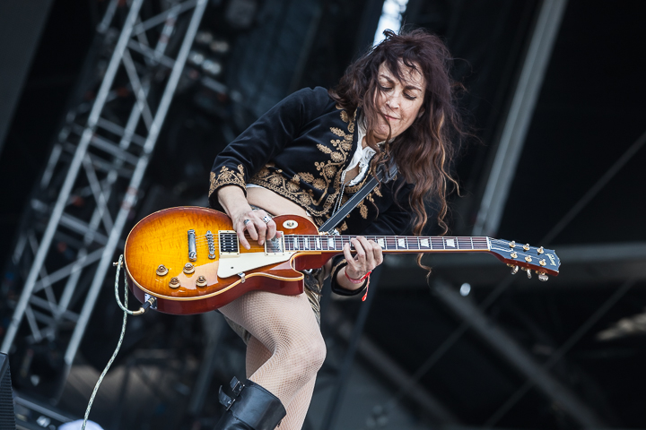 Lez Zeppelin @ Hellfest 2014, picture 5, photographed by Dorien Goetschalckx - FrontView Magazine