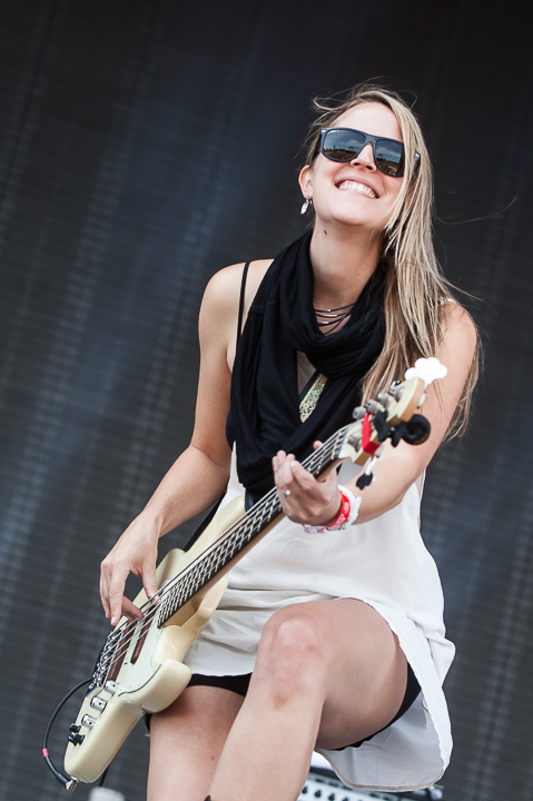 Lez Zeppelin @ Hellfest 2014, picture 7, photographed by Dorien Goetschalckx - FrontView Magazine