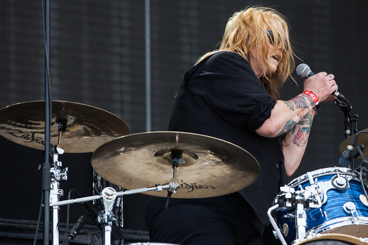 Lez Zeppelin @ Hellfest 2014, picture 10, photographed by Dorien Goetschalckx - FrontView Magazine