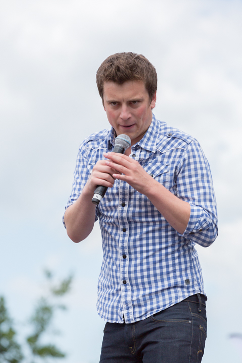 Ian Thomas @ Popeiland 2014, picture 3, photographed by Guy Danneels - FrontView Magazine