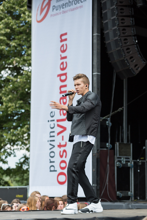 Ian Thomas @ Popeiland 2014, picture 10, photographed by Guy Danneels - FrontView Magazine