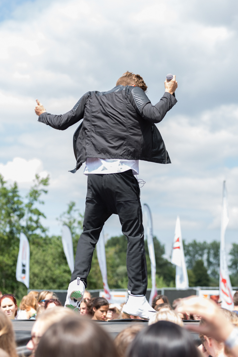 Ian Thomas @ Popeiland 2014, picture 56, photographed by Guy Danneels - FrontView Magazine