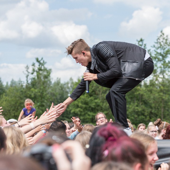 Ian Thomas @ Popeiland 2014, picture 57, photographed by Guy Danneels - FrontView Magazine